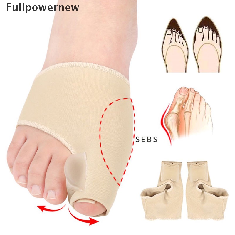 (FULL) 2pcs Strap Ortopedi Korektor / Pemisah Jari Kaki Hallux Valgus / Bunion