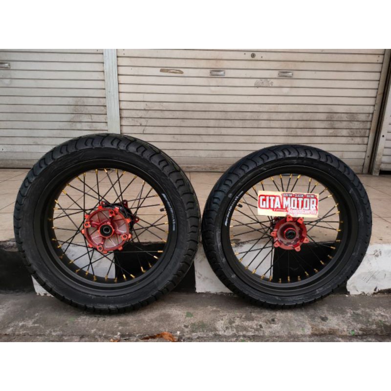 ban set supermoto CRF HOLE 36 ban corsa S123