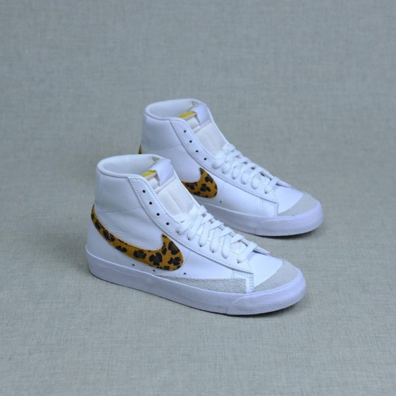 nike mid blazer leopard