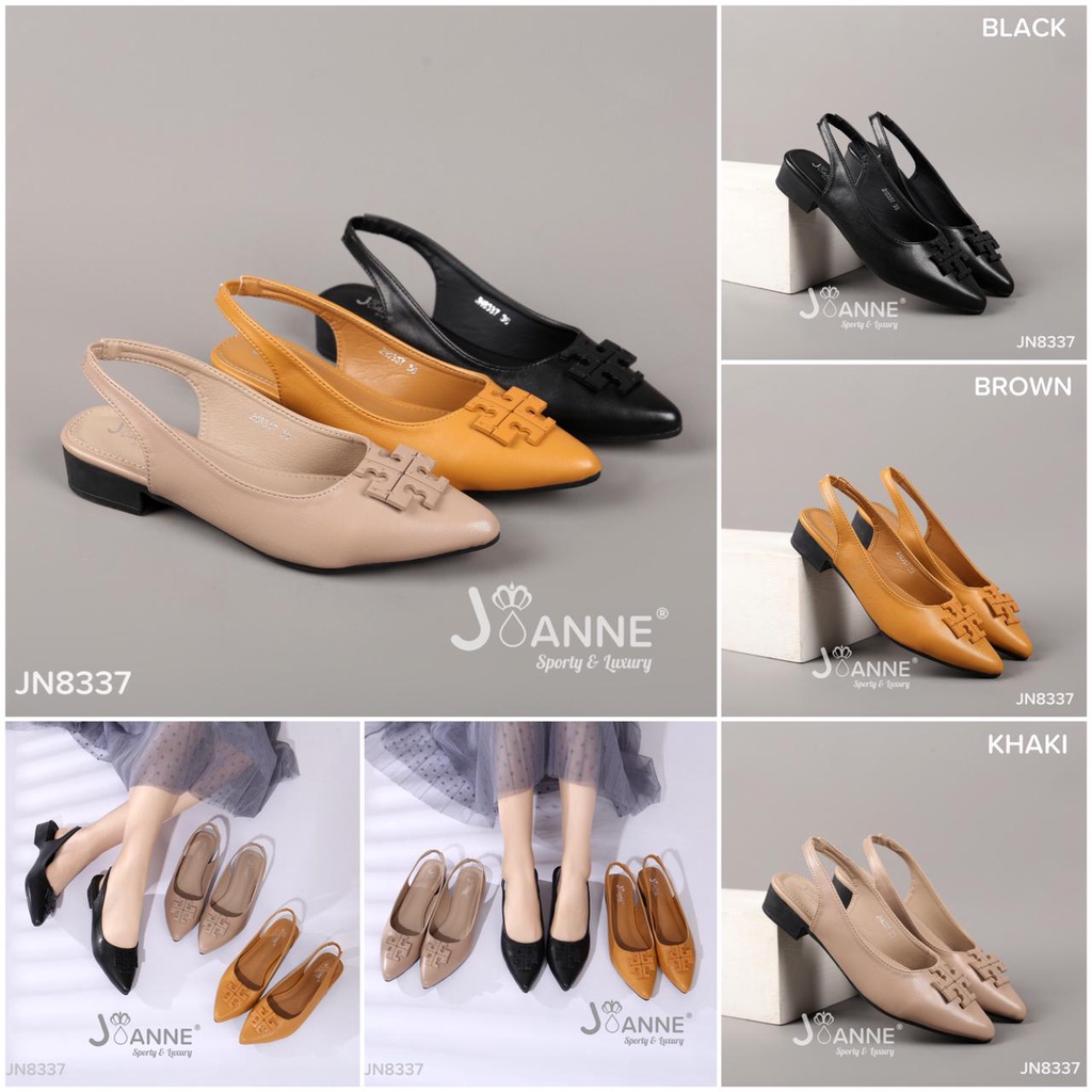 JOANNE Slingback Heels Shoes #JN8337 ORIGINAL