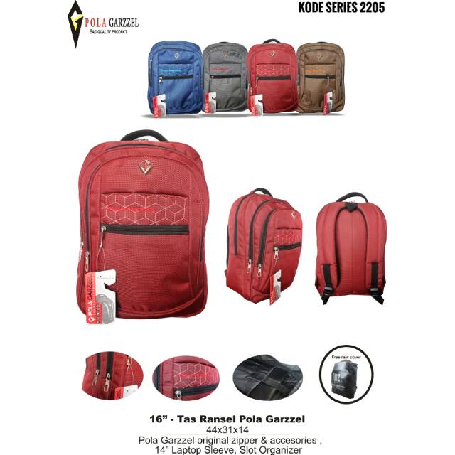 Tas ransel pola garzzel 2205