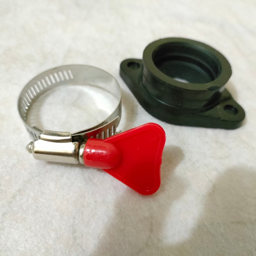 Karet Intake Manipul Manipol PE PWK PWL 28 26 Kleman Keleman Bracket Intake Intek Intak PE 28 26 PE28 PE26