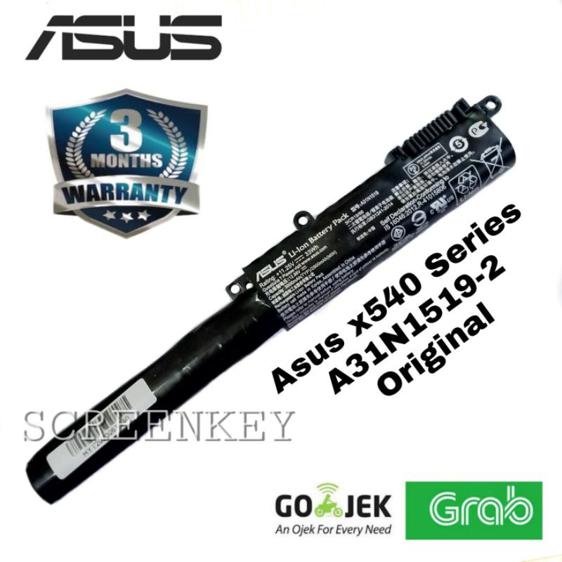 Baterai Batre Laptop Asus X540 X540L X540S X540Y X540LJ X540LA X540YA X540SA X540SC Original