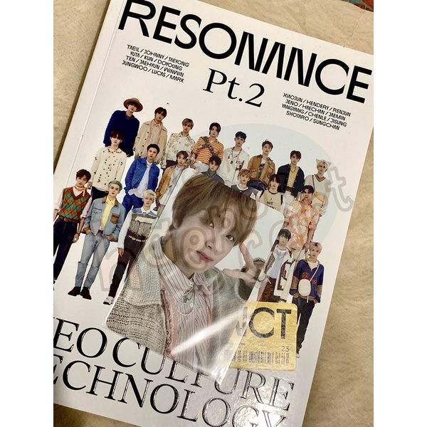 album nct 2020 pt.2 departure ver pc photocard haechan
