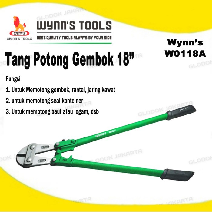 Tang Potong Gembok 18&quot; Wynns W0118A