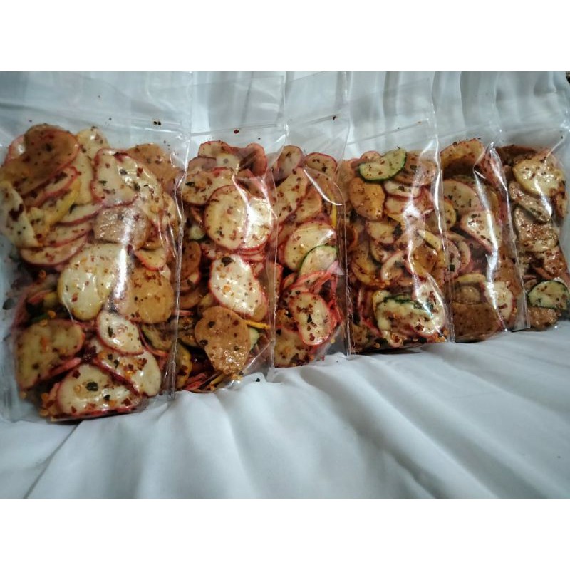 

camilan pedas murah kering