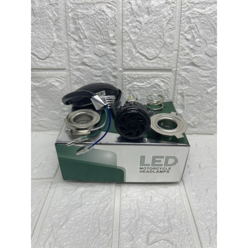 Lampu LED Motor 6 sisi-Lampu Led RTD 6 Mata Putih