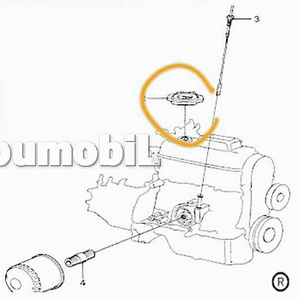 Tutup Oli Mesin Honda Civic Wonder 1984-1987 - LAMPU MOBIL