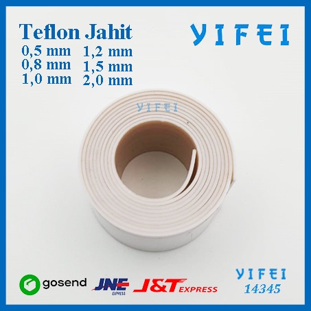 Teflon Jahit/Teplon Jahit/Pelapis Sepatu Jahit Industri/YIFEI-14345 - 0,5mm