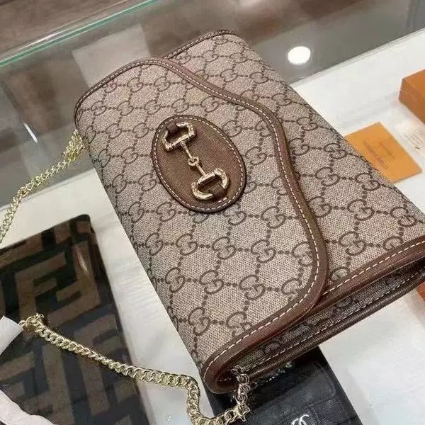 SZA9534 Tas Selempang Wanita Tas Rantai Fashion Import Vintage Monogram Cluth Sling Bag Ready Jakarta Bisa COD (NO BOX)