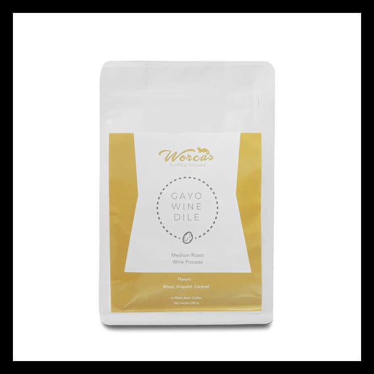 

Kopi Arabica Aceh Gayo "Wine" 200 Gram Medium Roast (Biji/Bubuk) - Kopi Biji Komplit