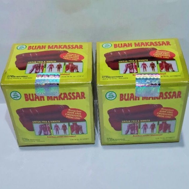 Terpercaya Kapsul Buah Makasar - Buah Makassar - Herbal Pegal Linu - Obat Asam Urat - Nyeri Sendi -
