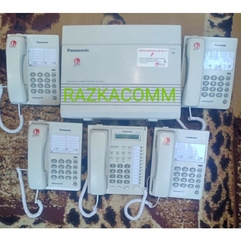 Paket Pabx Panasonic KX-TA308