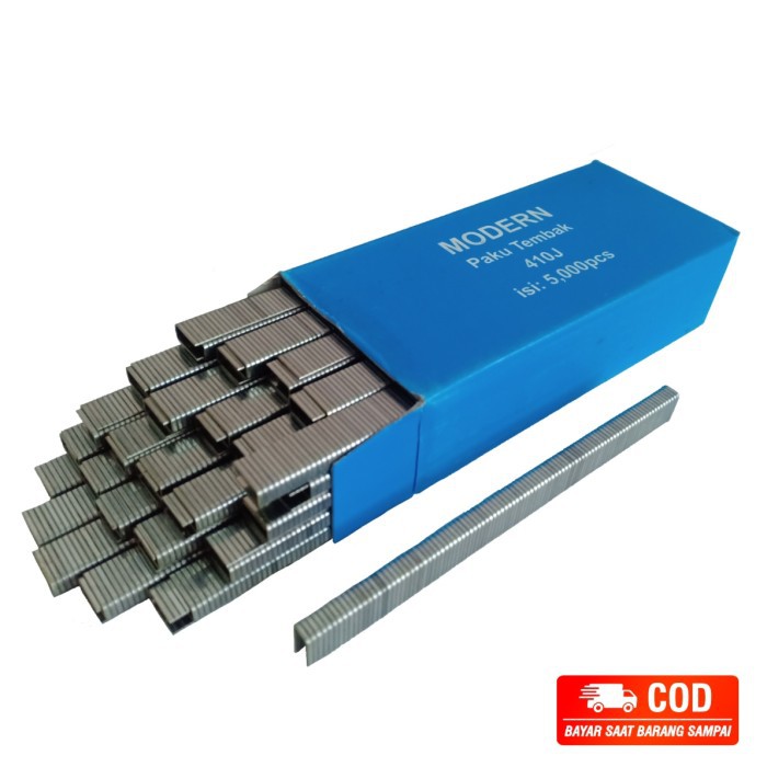 Isi Paku U Tembak 410J Panjang 10 mm 5000pcs For Air Nailer 422J