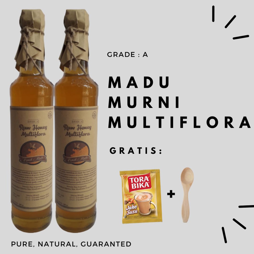 

Madu Multiflora - Madu Murni Hutan Asli & Murni 100%