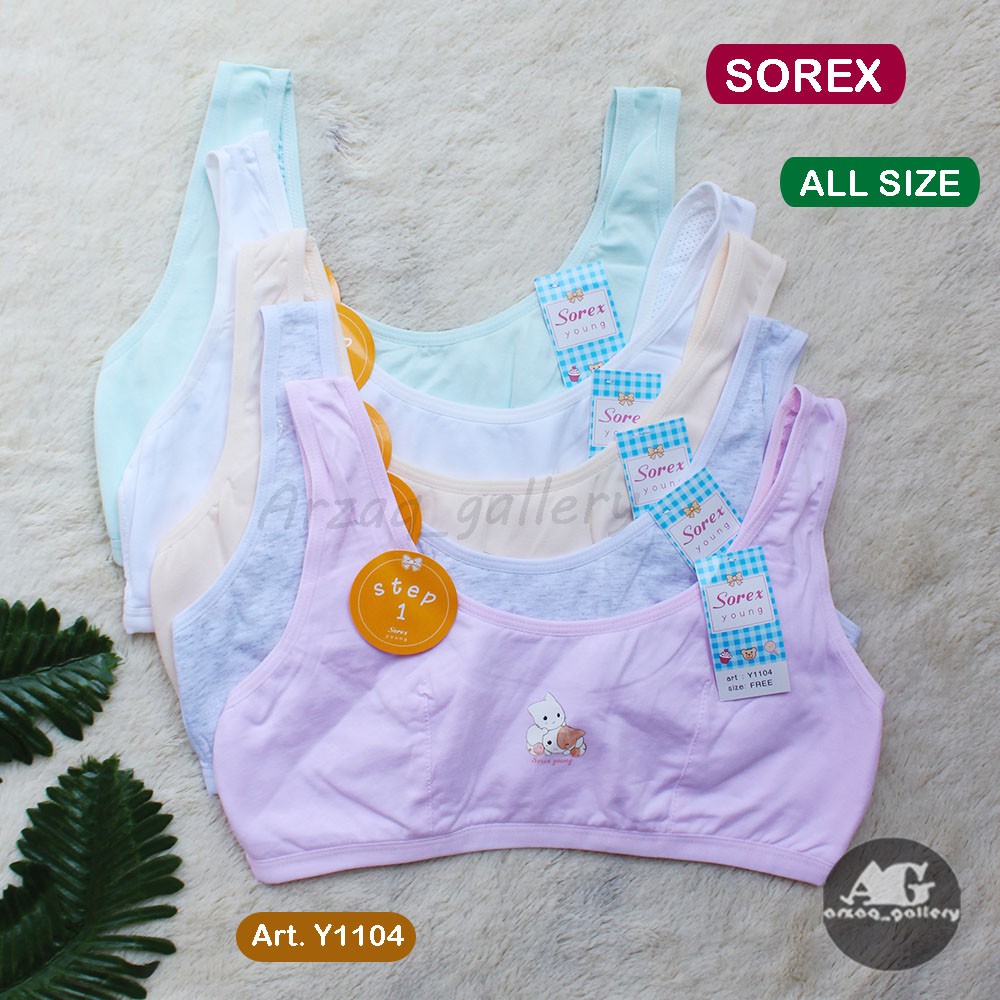 [ 3 pcs ] - Miniset Sorex Y1104 Young | Miniset Remaja ABG Tali Lebar Berpori