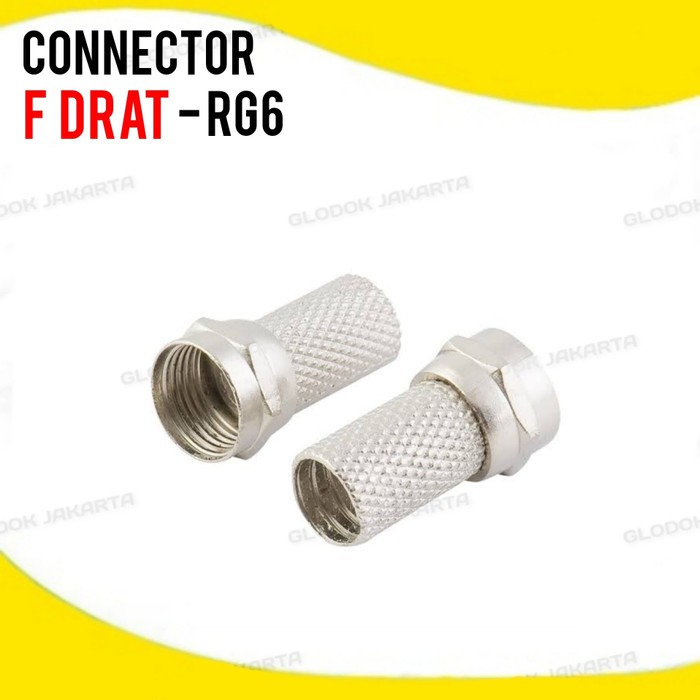 Connector Konektor F Drat RG6 Jack F RG6 YM908