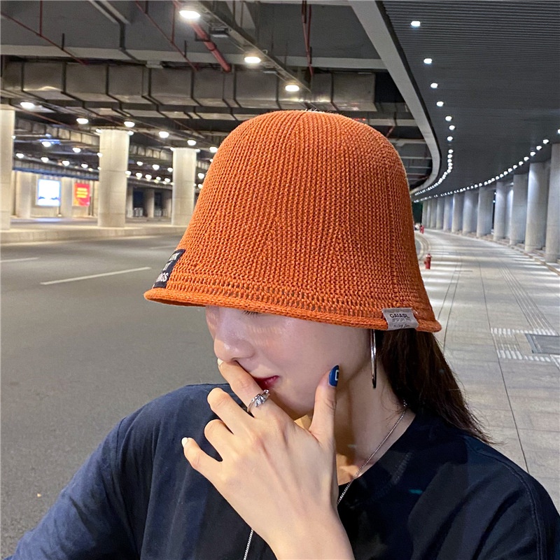 Topi Bucket Wanita Gaya Retro Jepang Korea Untuk Musim Panas