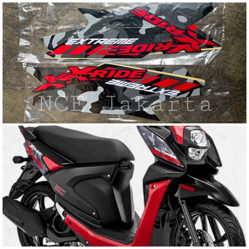 STIKER STRIPING X RIDE 2021