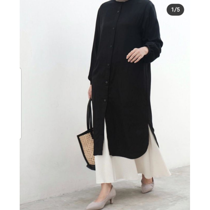 Hijab Nueta Ready Stock Basic Tunik Hijab Nueta