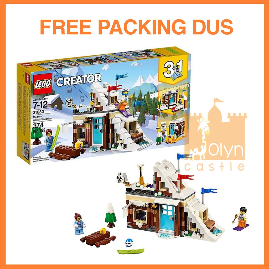 LEGO® Creator Modular Winter Vacation 31080 *FREE PACKING*