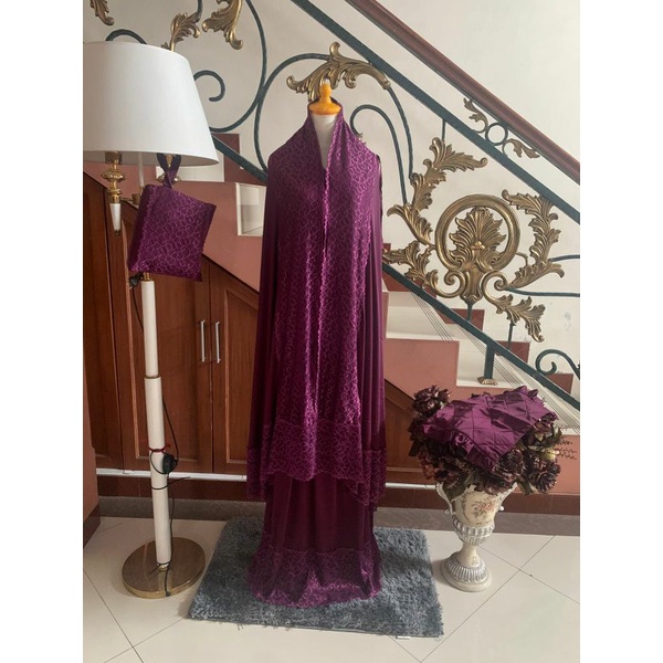 Mukena Maryam Armani Silk Premium