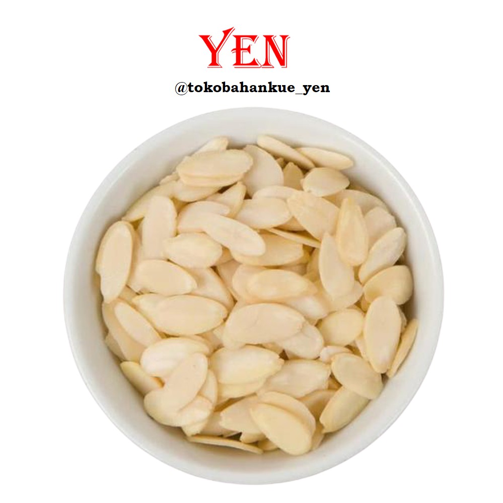 

Almond Slice Mentah Premium / Irisan Kacang Almond 100gr (Repack)