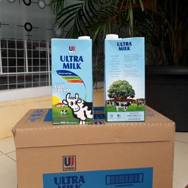 

SUSU ULTRA MILK COKLAT & FULL CREAM 1 LTR 1000ML DC51C1215
