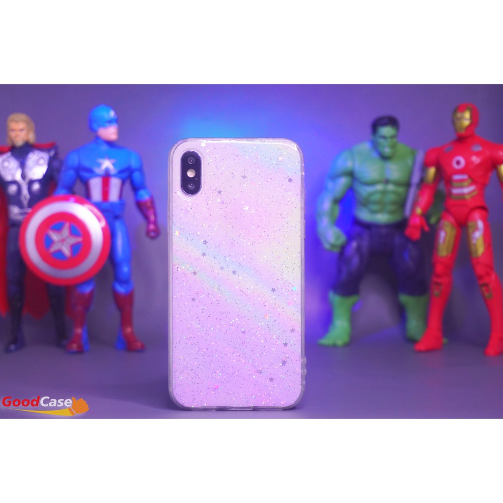 GoodCase - Case Xiaomi Mi6X/ A2 | Redmi 4A | 4X | 5A | 6A Softcase Rainbow Plus Holder Popsocket