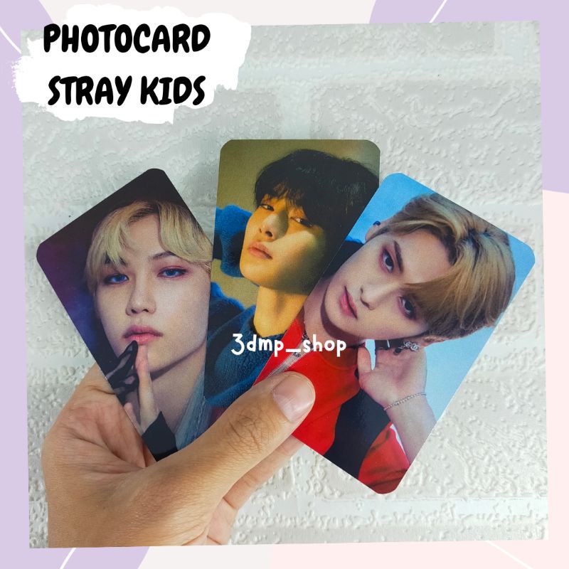 [25 lembar] Photocard Lomocard Stray Kids maxident Photo lomo card Lee Know Hyunjin changbin han jisung Jeong In  maniac oddinary noeasy christmas eve jeongin lee know