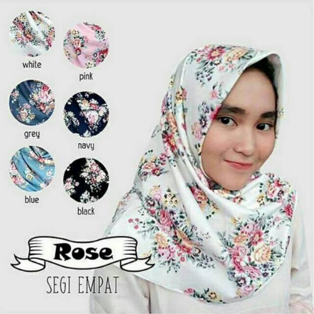 Kerudung hijab jilbab grosir murah segi empat velvet flow