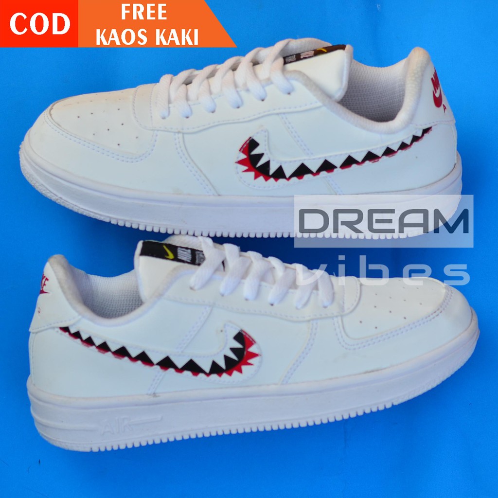 nike air force 1 shark