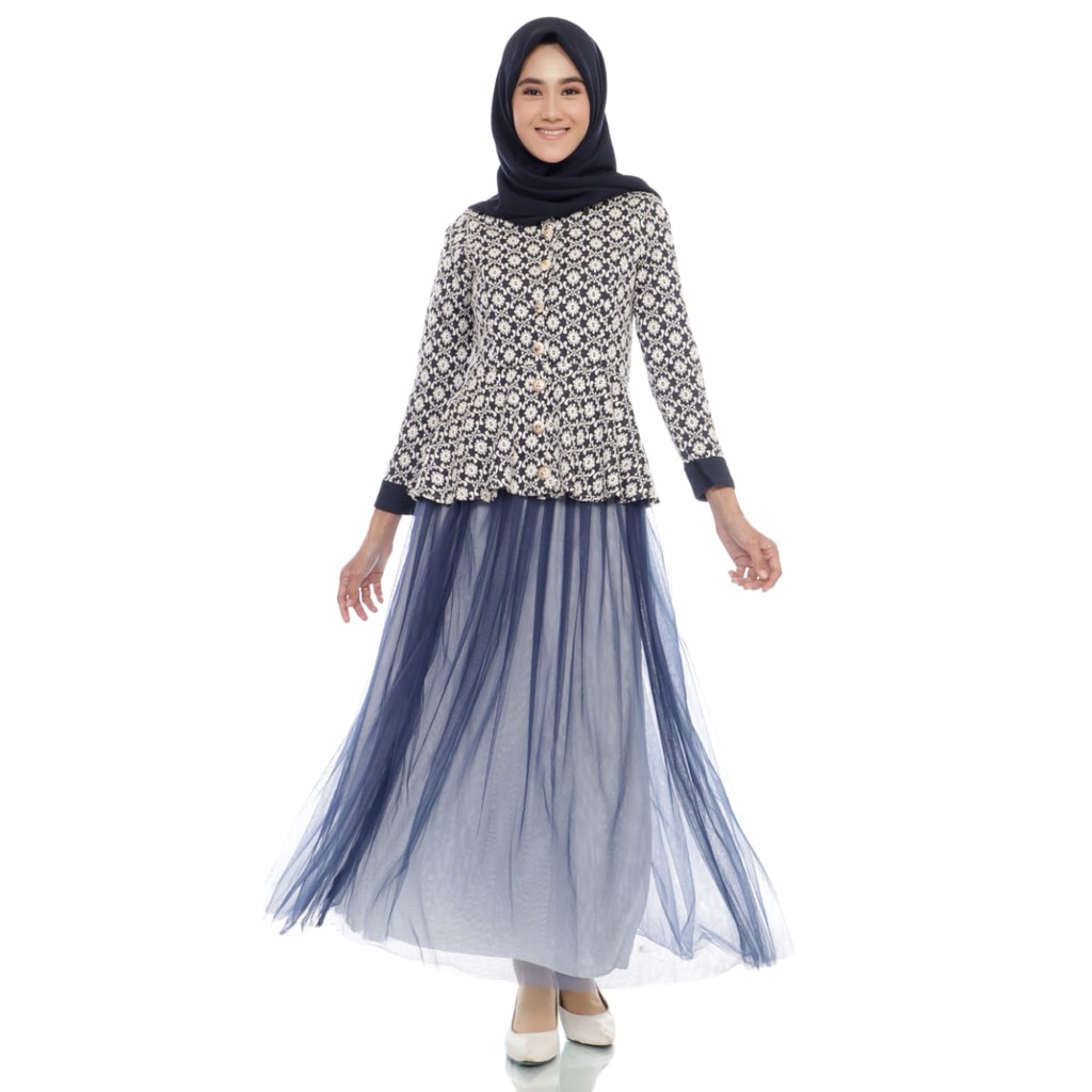 SET PEPLUM TUTU VIONA ATASAN DAN ROK TUTU REAL PICT SETELAN PESTA SETELAN BRUKAT ROK SKIRT RUMAH KEBAYA BANDUNG RUMAH SONGKET BANDUNG