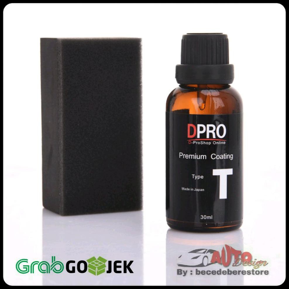 Stok Terakhir Nano Ceramic 9H Car Coating - Dpro Type T - 30Ml