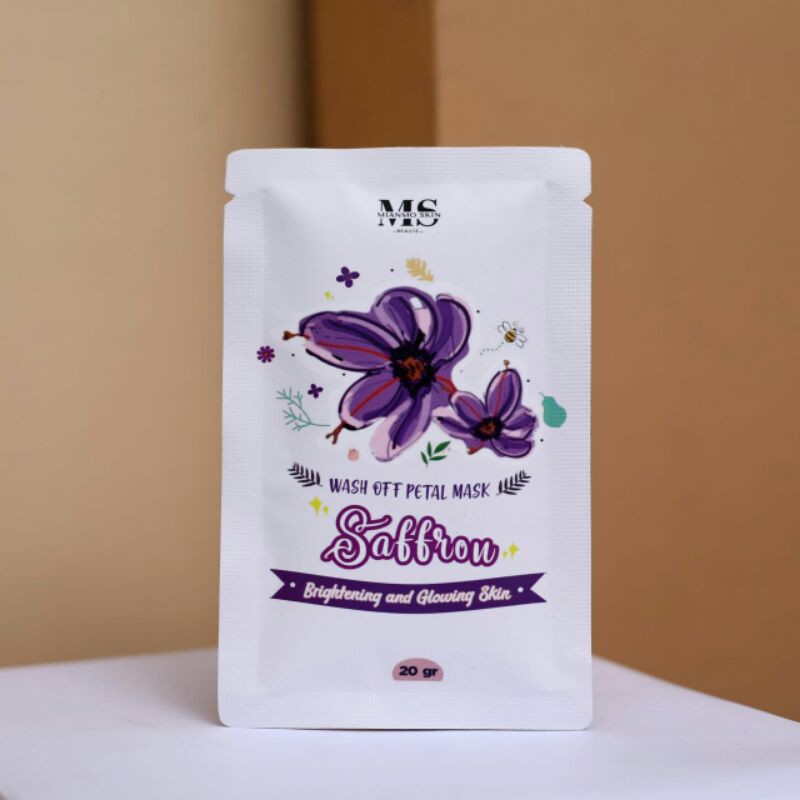 PEEL OFF PETAL SAFFRON MASK BEKASI UTARA