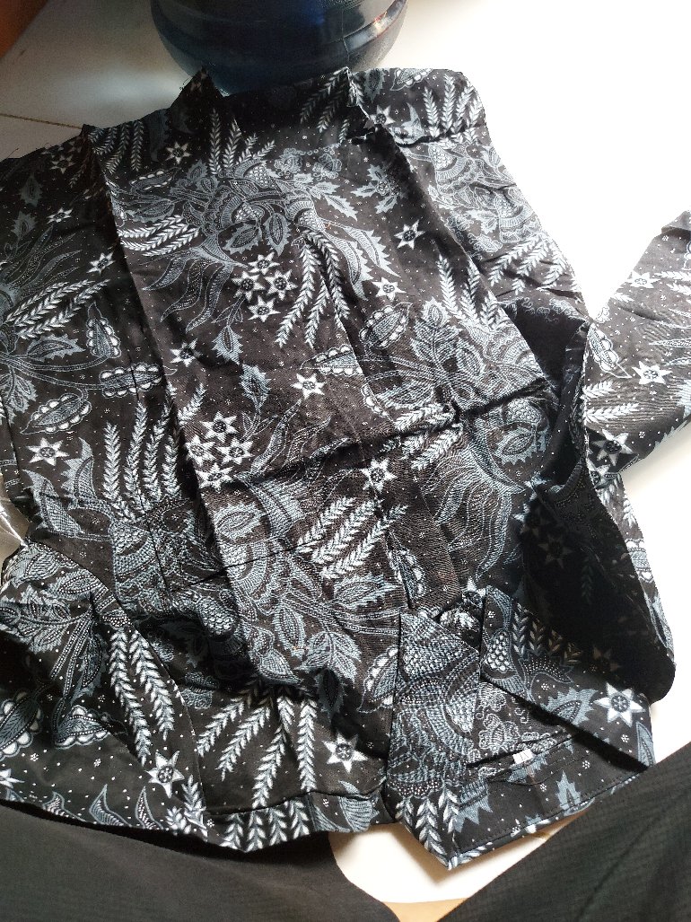 Size M L Xl Xxl Bswart Batik Hrb026 Kenongo Hem Pendek Padi Pekalongan M L Xl Batik Pria Murahh
