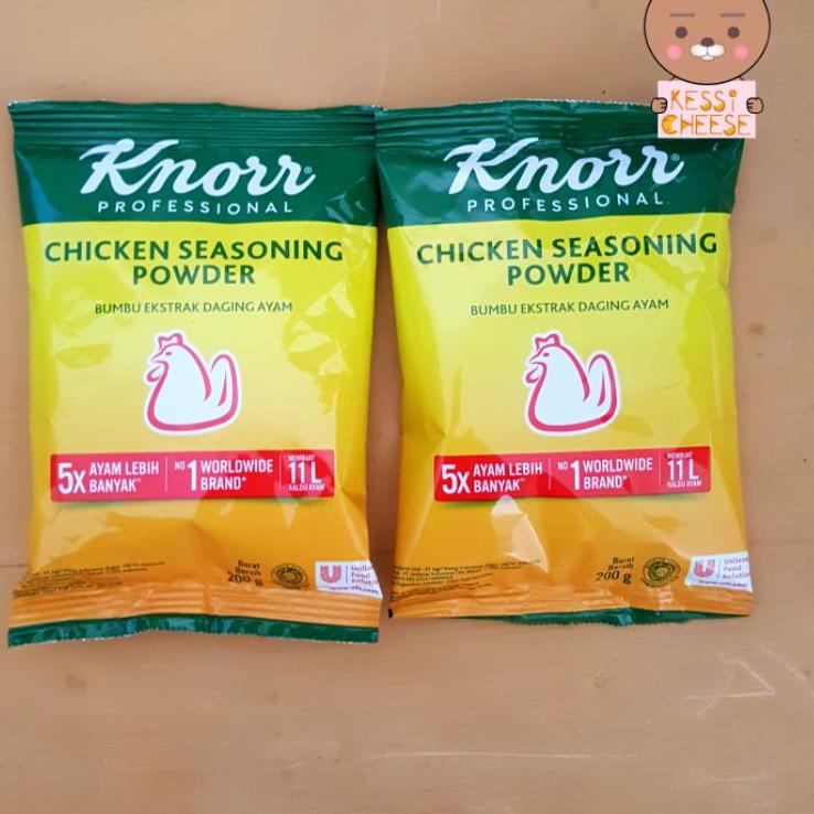 

㊋ KNORR CHICKEN SEASONING POWDER / BUMBU AYAM 200 GR ORI TERBARU 2387 ☽