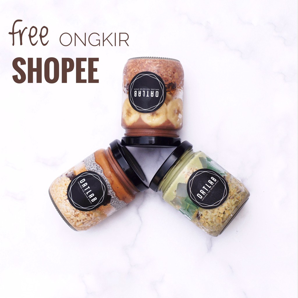 

3 Overnight Oats By OATLAB (GRATIS ONGKIR)