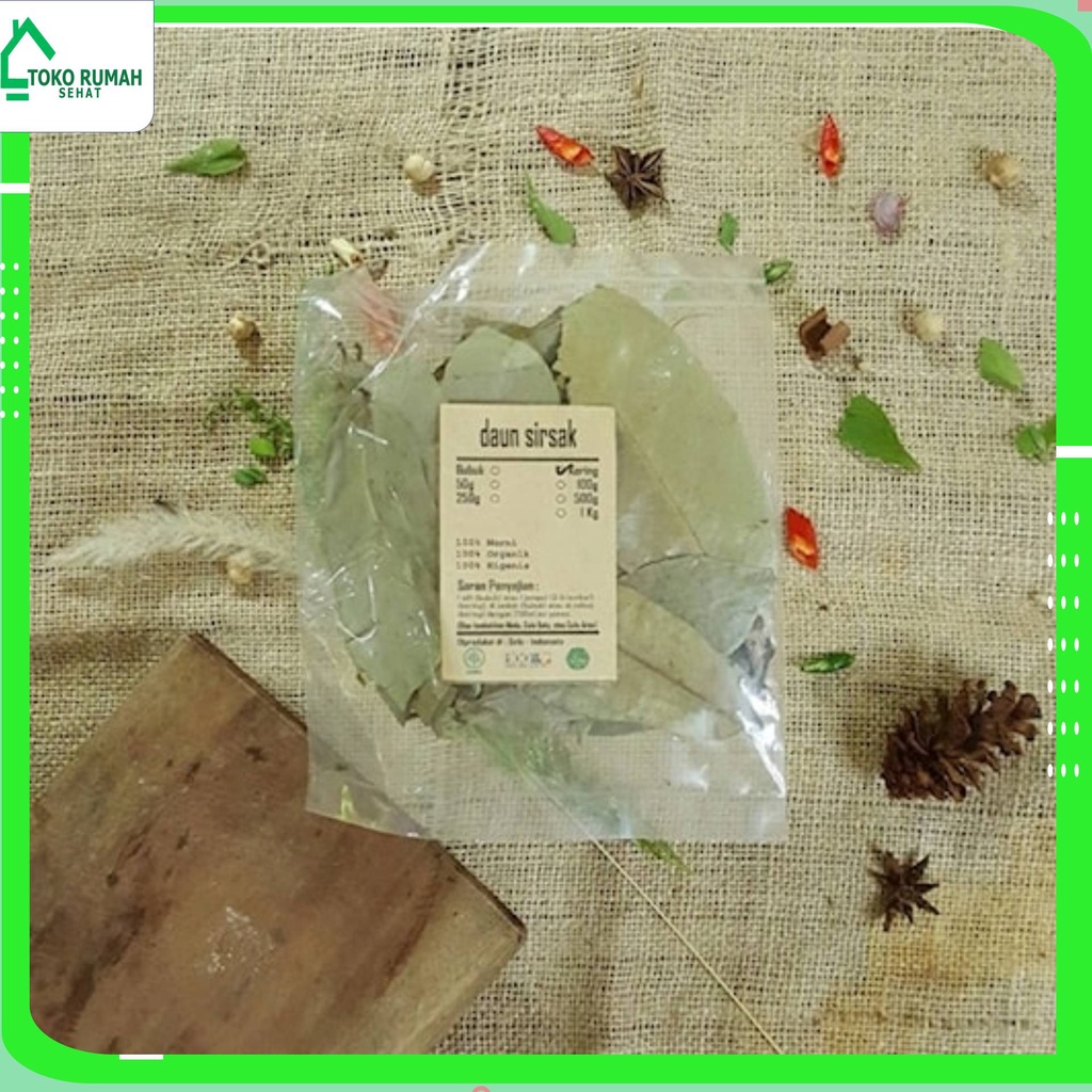 

DAUN SIRSAK KERING 500 GRAM - Annona Muricata - MURNI - JSR - RE