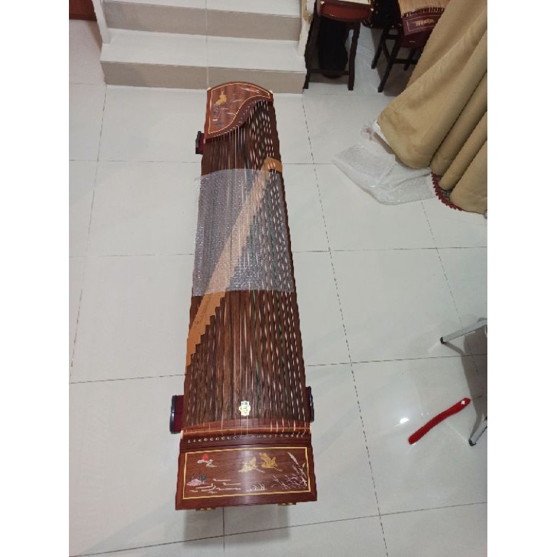 Guzheng / Kecapi / Zither Dun Huang 694LC | Free Kaki