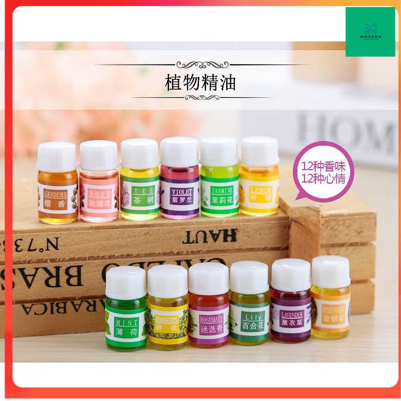 TD-DC Taffware HUMI Aroma Essential Oil Aromatherapy 12 in 1 3ml - D23860 0001