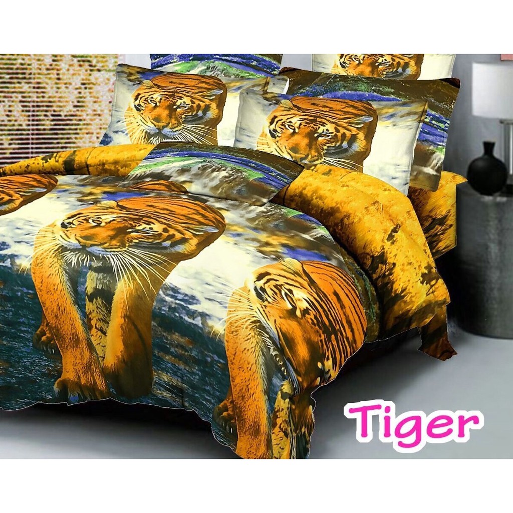 Sprei, Bed Cover dan Perlengkapan Rumah Exclusive *Tiger*