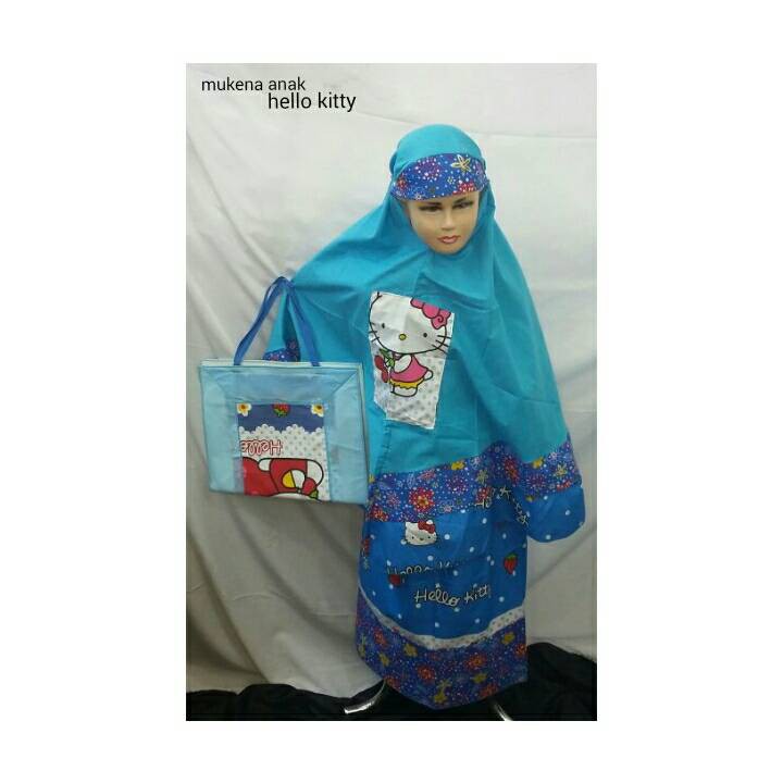 mukena hellokitty anak