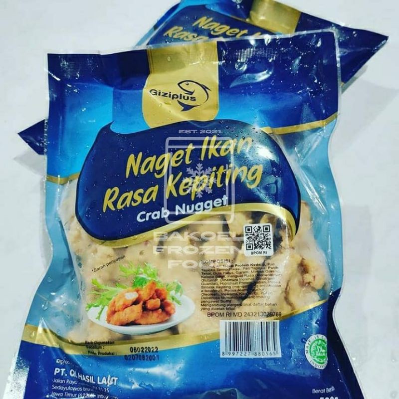 

GIZIPLUS NAGET IKAN KEPITING