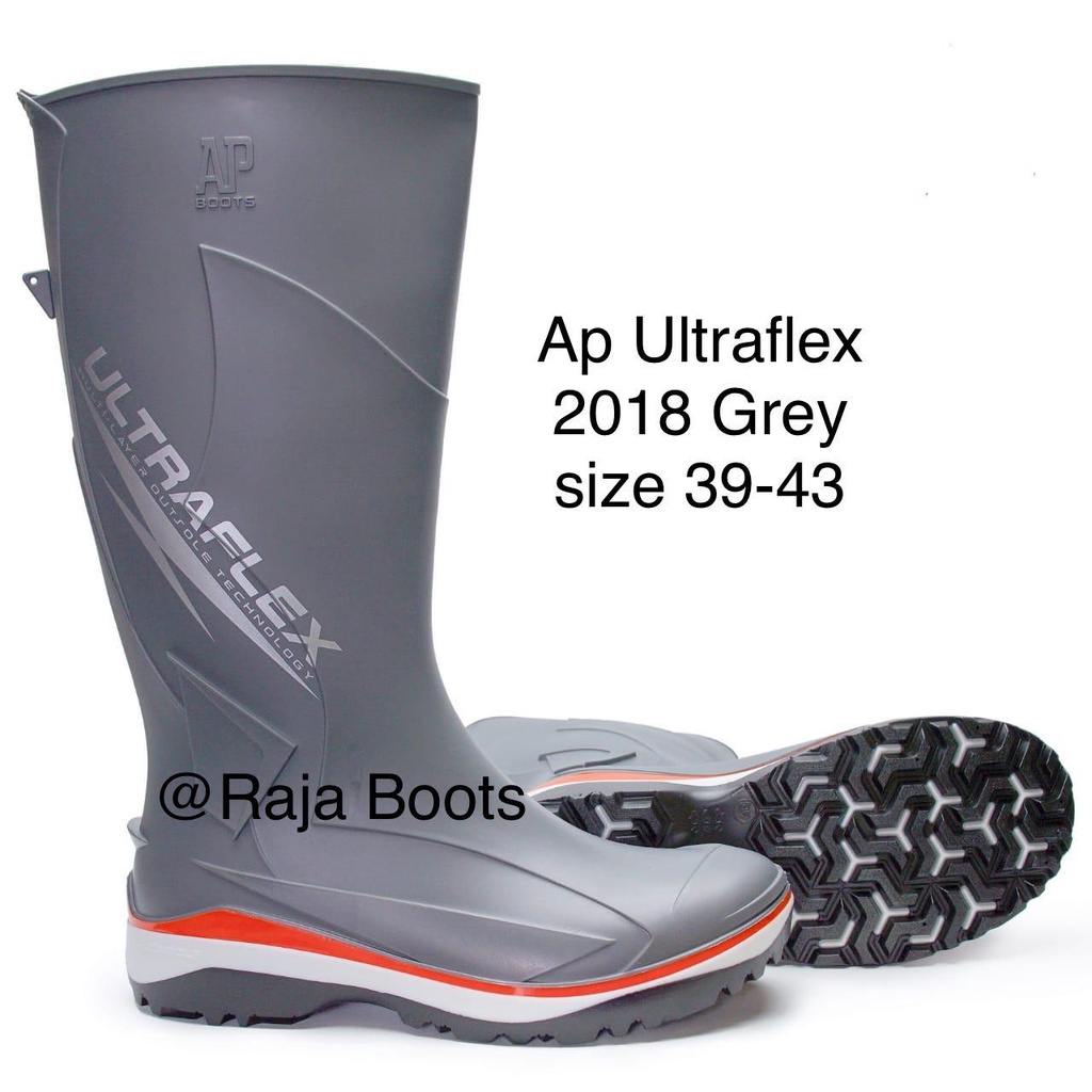 Sepatu Boot Ap Termurah Ultraflex 2018 Grey