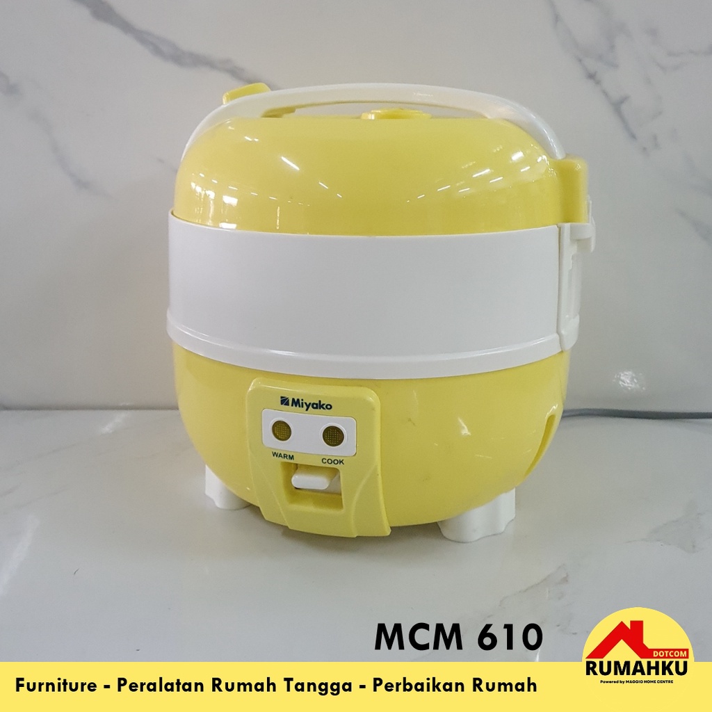 RICE COOKER MIYAKO - RICE COOKER 0.6L MIYAKO MCM 610 - MIYAKO