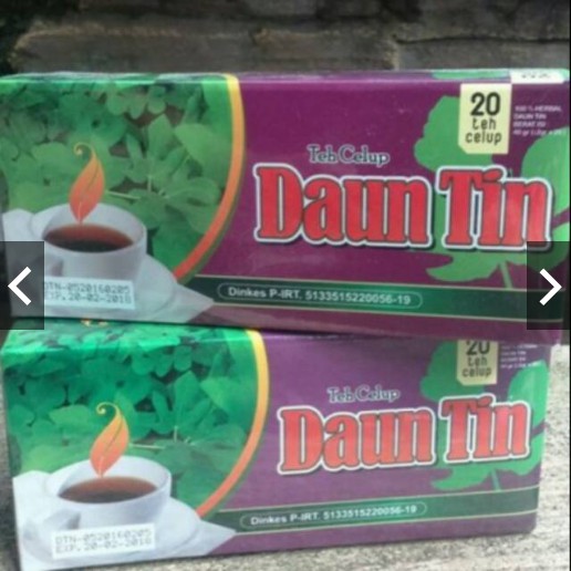 

Teh Celup Pelangsing Daun Tin 20pcs