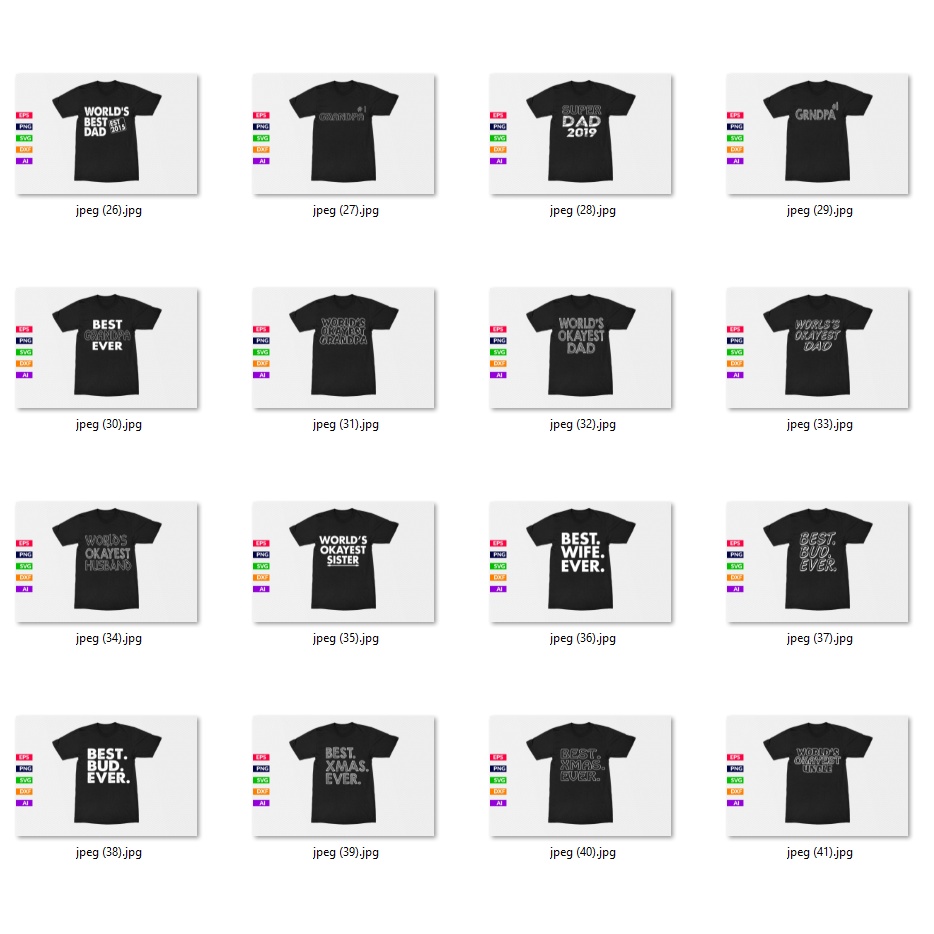 50 T-Shirt Designs Today's Quote Vol 5