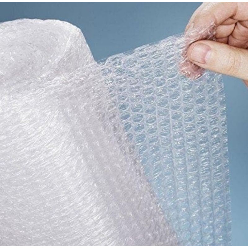 

Buble wrap packing tambahan / Packing aman produk ukuran besar buble wrap