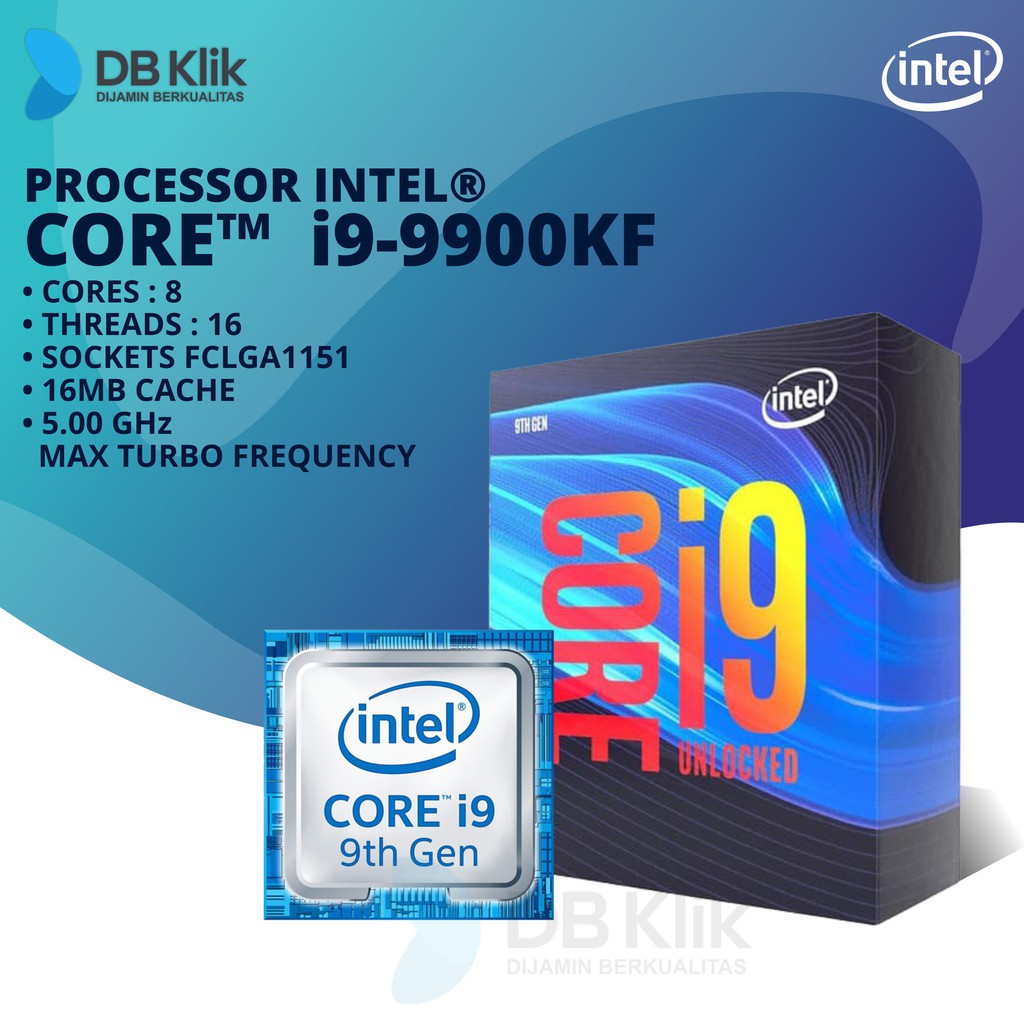 Processor Intel Core I9-9900KF (Proc Intel Core I9 9900 KF)